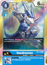 BT1-115: Veedramon | Shuffle n Cut Hobbies & Games