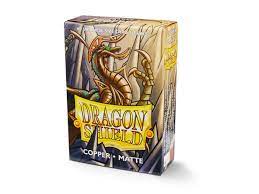 Dragonshield Yugioh Sleeves (60) Copper Matte | Shuffle n Cut Hobbies & Games