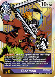 BT2-080: Piedmon Alternate Art | Shuffle n Cut Hobbies & Games
