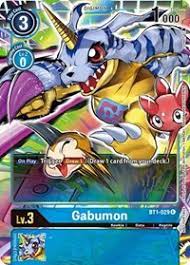 T1-029: Gabumon Alternate Art | Shuffle n Cut Hobbies & Games