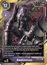 BT2-111: Beelzemon Alternate Art | Shuffle n Cut Hobbies & Games