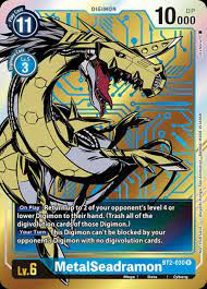 BT2-030: MetalSeadramon Alternate Art | Shuffle n Cut Hobbies & Games