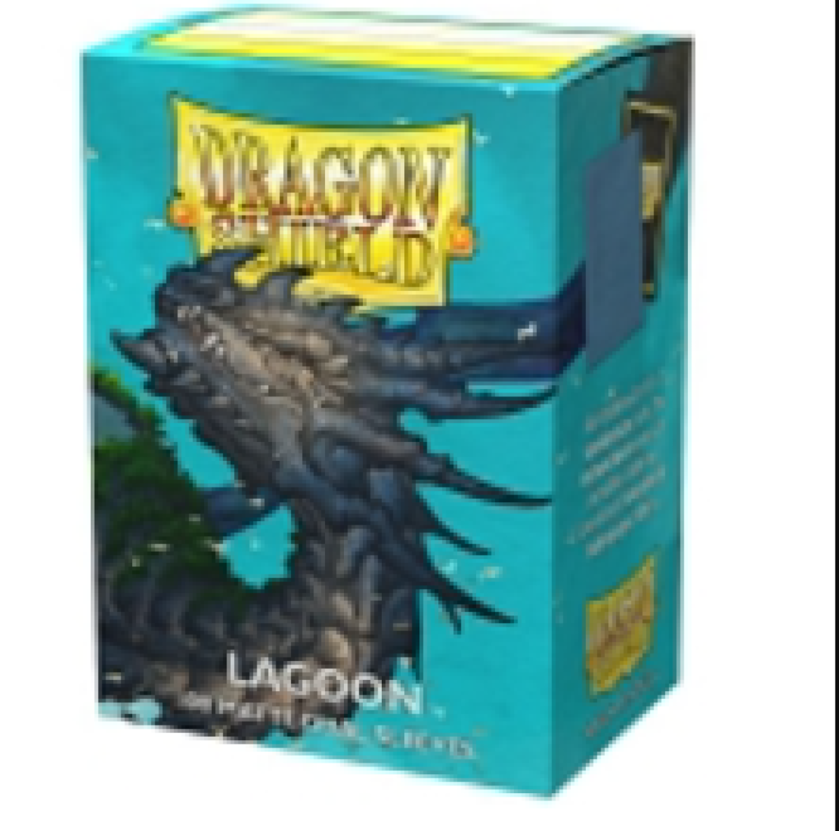 Dragon Shield 100ct DUAL LAGOON MATTE Standard Sleeves | Shuffle n Cut Hobbies & Games