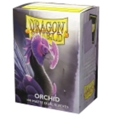 Dragon Shield 100ct DUAL ORCHID MATTE Standard Sleeves