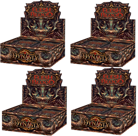 Flesh and Blood : Dynasty Booster Case – Shuffle n Cut Hobbies & Games