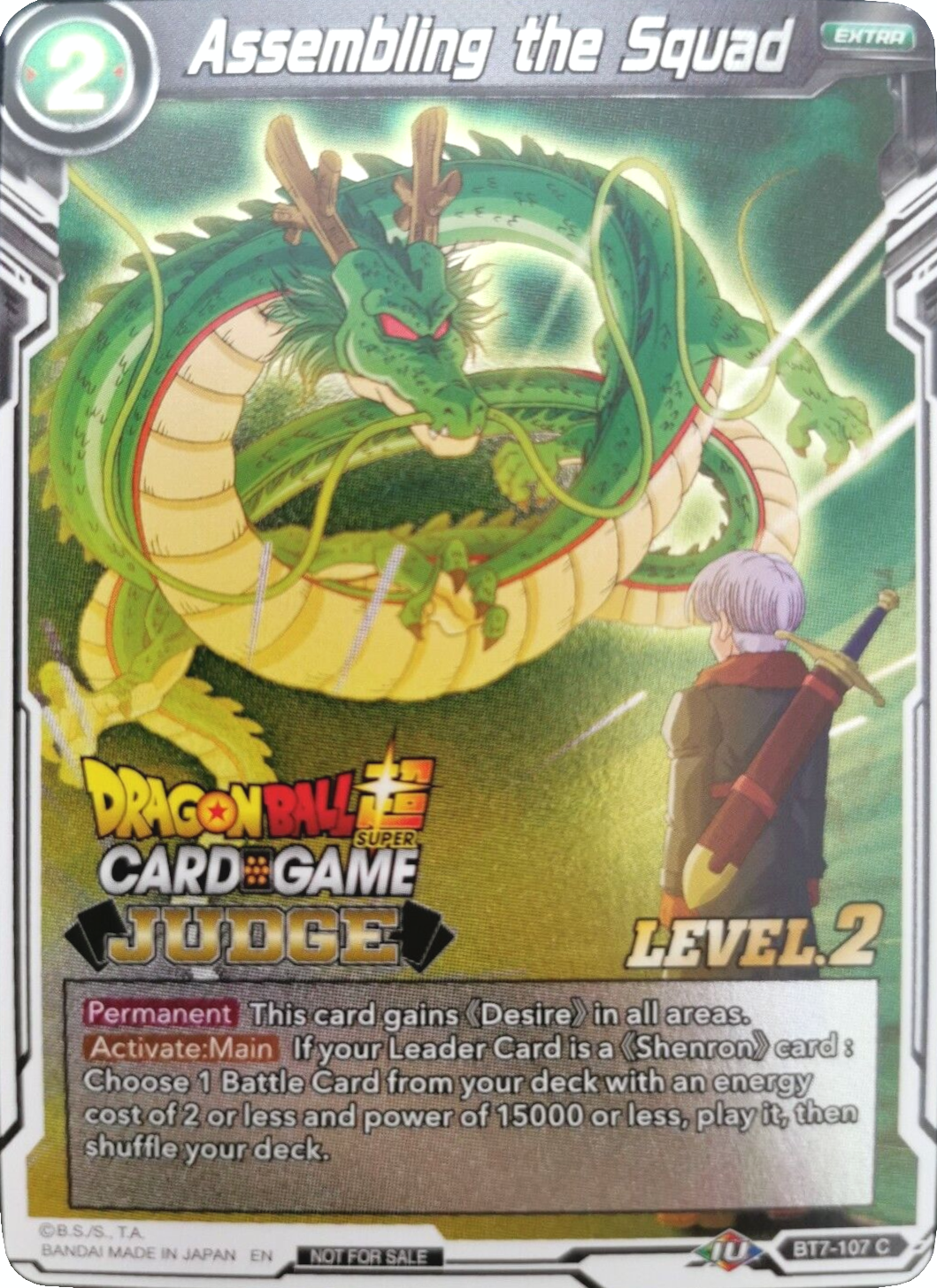 Assembling the Squad (Level 2) (BT7-107) [Judge Promotion Cards] | Shuffle n Cut Hobbies & Games