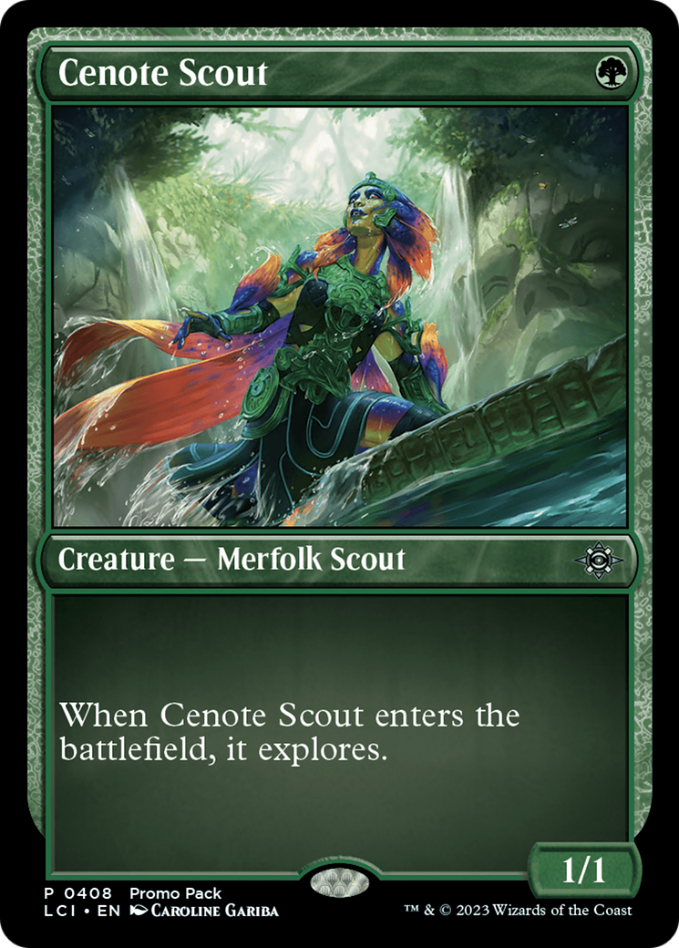 Cenote Scout [The Lost Caverns of Ixalan Promos] | Shuffle n Cut Hobbies & Games