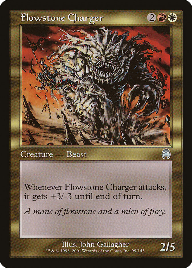 Flowstone Charger [Apocalypse] | Shuffle n Cut Hobbies & Games