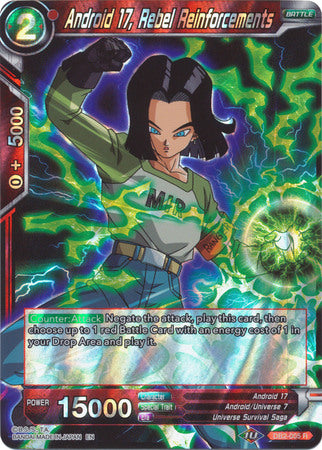 Android 17, Rebel Reinforcements [DB2-005] | Shuffle n Cut Hobbies & Games