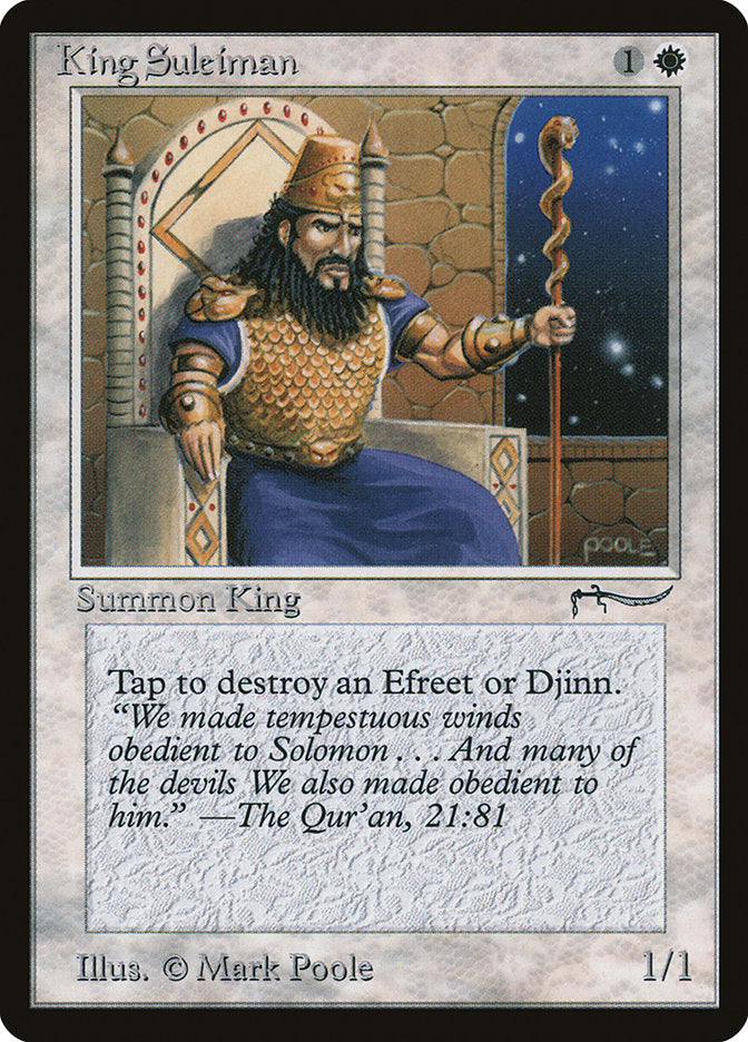 King Suleiman [Arabian Nights] | Shuffle n Cut Hobbies & Games