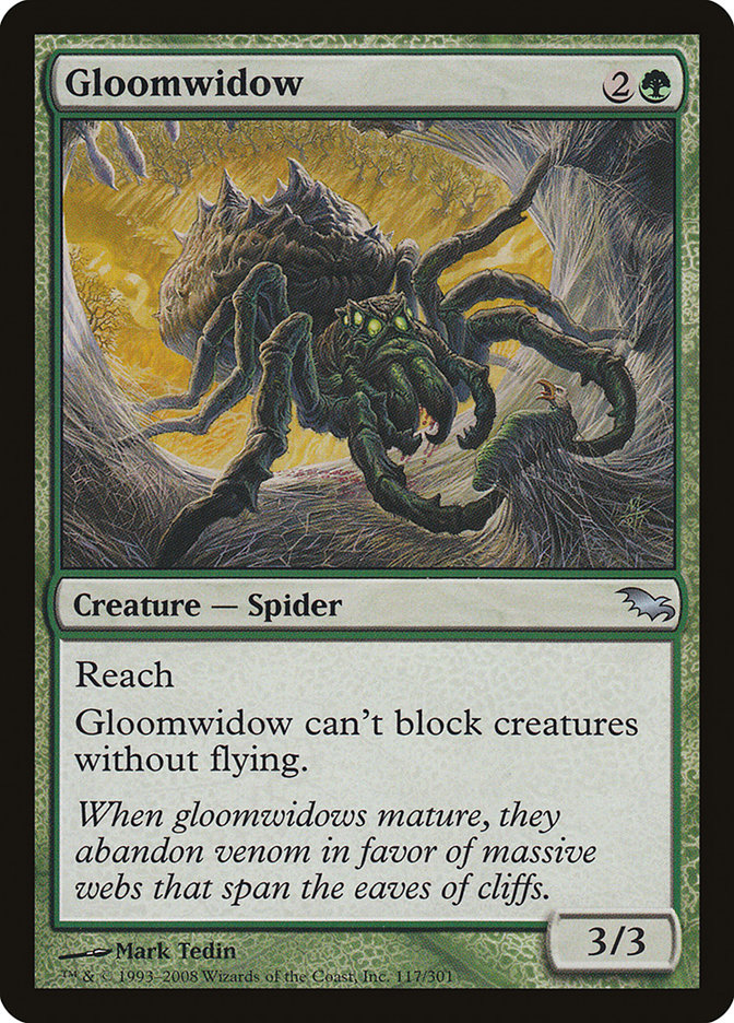 Gloomwidow [Shadowmoor] | Shuffle n Cut Hobbies & Games