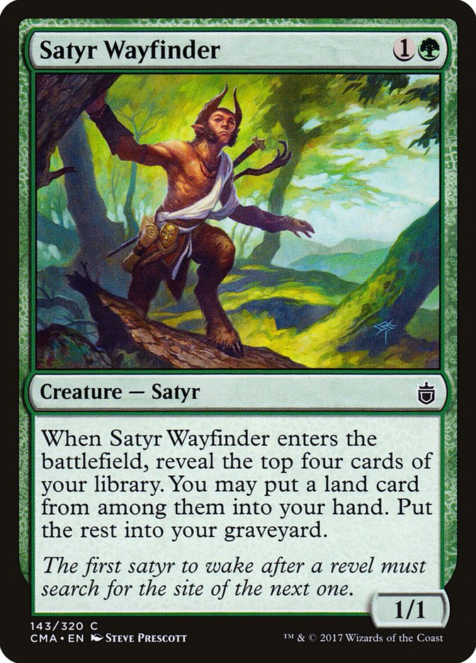 Satyr Wayfinder [Commander Anthology] | Shuffle n Cut Hobbies & Games