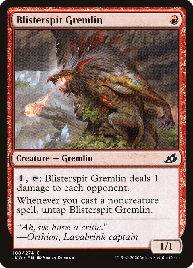 Blisterspit Gremlin [Ikoria: Lair of Behemoths] | Shuffle n Cut Hobbies & Games