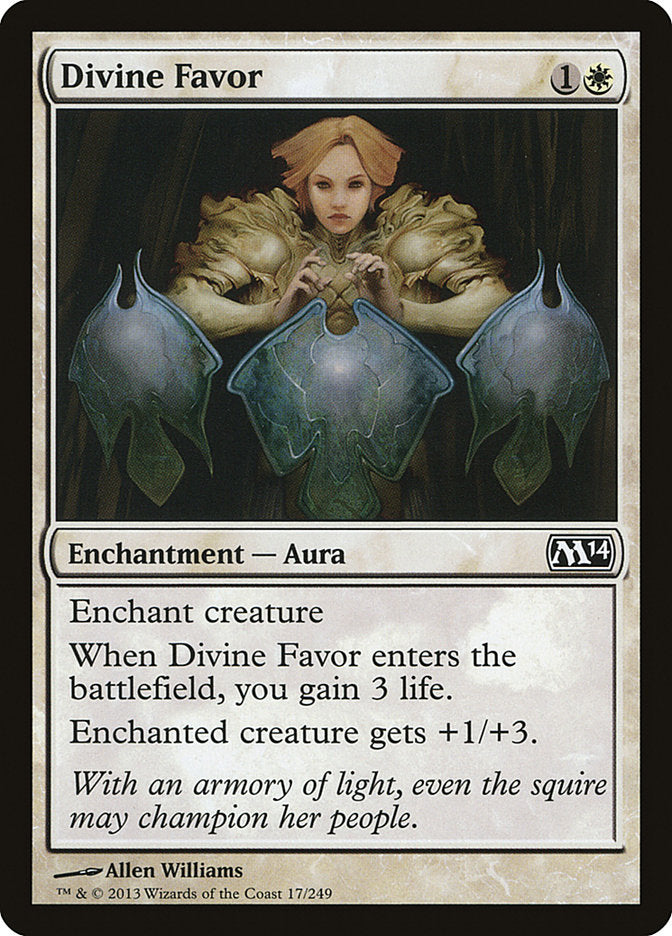 Divine Favor [Magic 2014] | Shuffle n Cut Hobbies & Games
