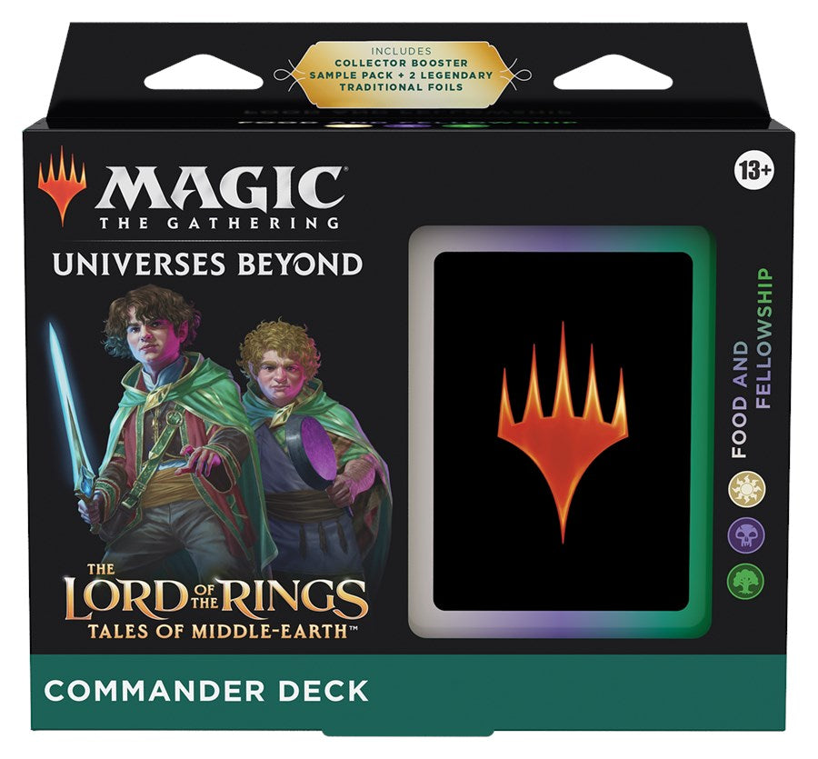 The Lord of the Rings: Tales of Middle-earth - Commander Deck (Food and Fellowship) | Shuffle n Cut Hobbies & Games