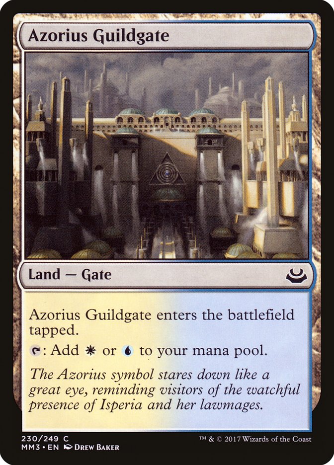 Azorius Guildgate [Modern Masters 2017] | Shuffle n Cut Hobbies & Games