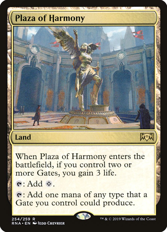 Plaza of Harmony [Ravnica Allegiance] | Shuffle n Cut Hobbies & Games