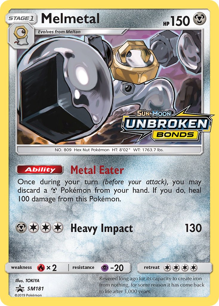 Melmetal (SM181) [Sun & Moon: Black Star Promos] | Shuffle n Cut Hobbies & Games