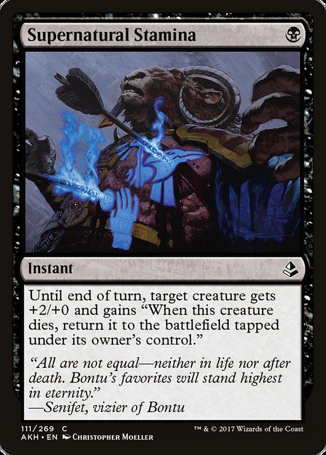 Supernatural Stamina [Amonkhet] | Shuffle n Cut Hobbies & Games