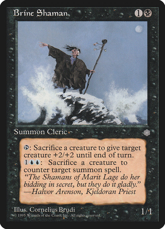 Brine Shaman [Ice Age] | Shuffle n Cut Hobbies & Games