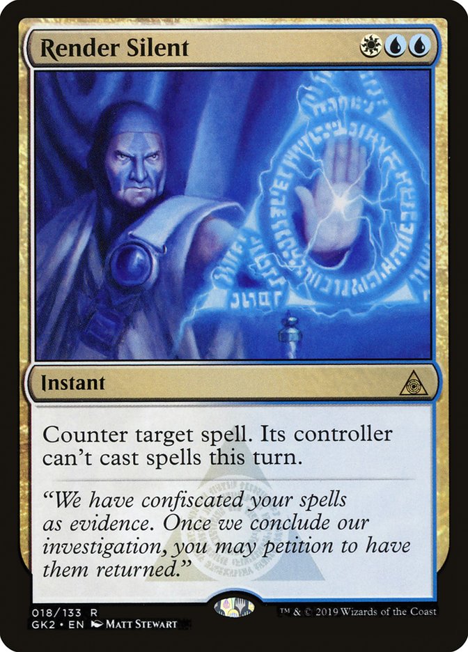 Render Silent [Ravnica Allegiance Guild Kit] | Shuffle n Cut Hobbies & Games