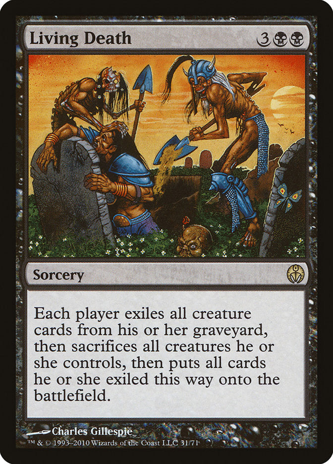 Living Death [Duel Decks: Phyrexia vs. the Coalition] | Shuffle n Cut Hobbies & Games