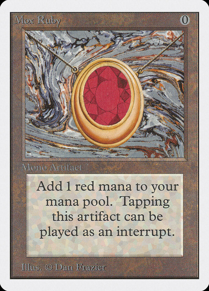 Mox Ruby [Unlimited Edition] | Shuffle n Cut Hobbies & Games