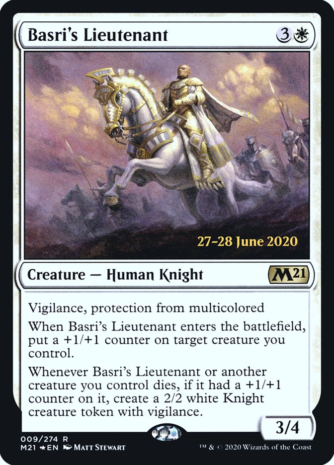 Basri's Lieutenant [Core Set 2021 Prerelease Promos] | Shuffle n Cut Hobbies & Games