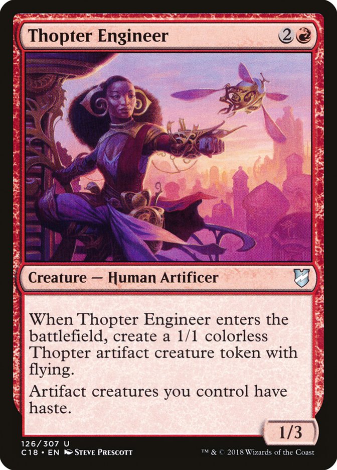 Thopter Engineer [Commander 2018] | Shuffle n Cut Hobbies & Games
