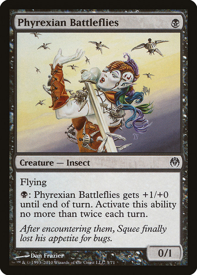 Phyrexian Battleflies [Duel Decks: Phyrexia vs. the Coalition] | Shuffle n Cut Hobbies & Games