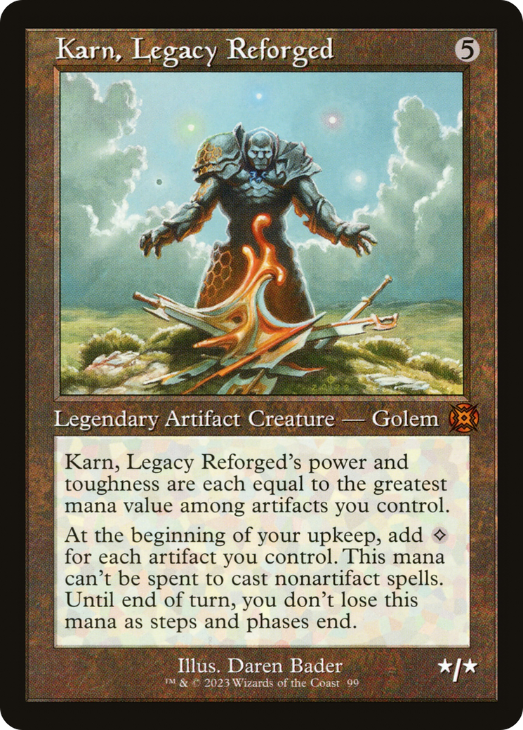 Karn, Legacy Reforged (Retro) [March of the Machine: The Aftermath] | Shuffle n Cut Hobbies & Games