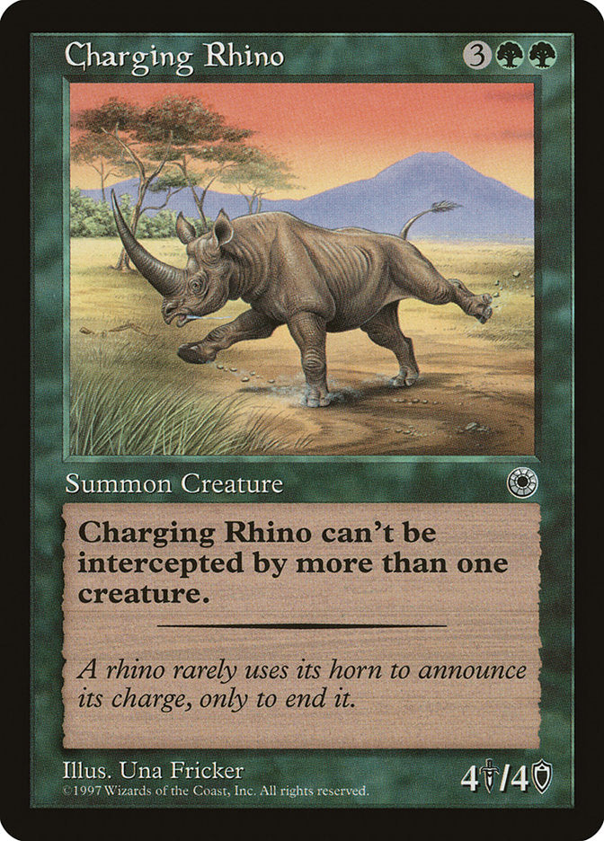 Charging Rhino [Portal] | Shuffle n Cut Hobbies & Games