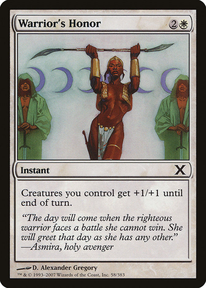 Warrior's Honor [Tenth Edition] | Shuffle n Cut Hobbies & Games