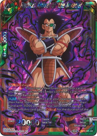 Raditz, Arrival of the Invader [BT8-105] | Shuffle n Cut Hobbies & Games