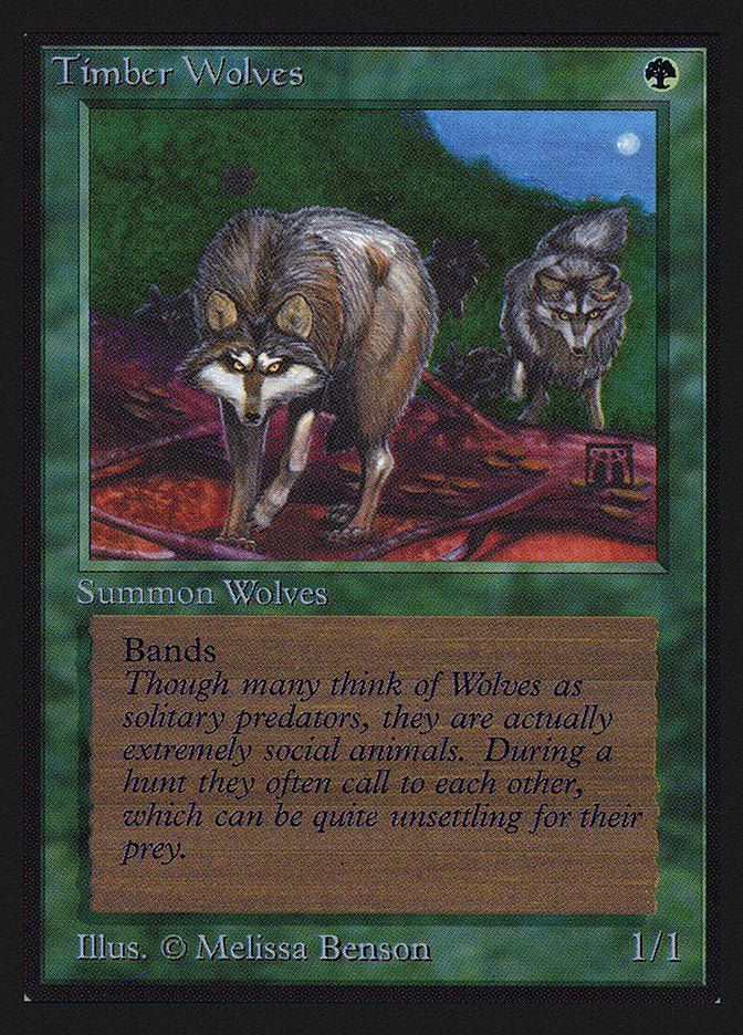 Timber Wolves [Collectors' Edition] | Shuffle n Cut Hobbies & Games