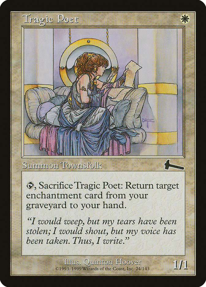 Tragic Poet [Urza's Legacy] | Shuffle n Cut Hobbies & Games