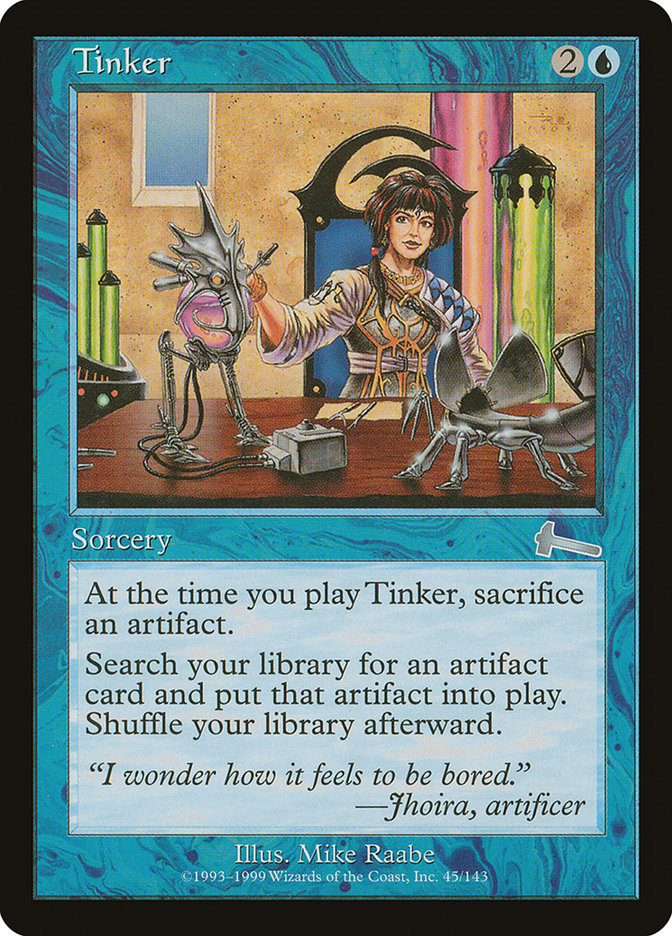 Tinker [Urza's Legacy] | Shuffle n Cut Hobbies & Games