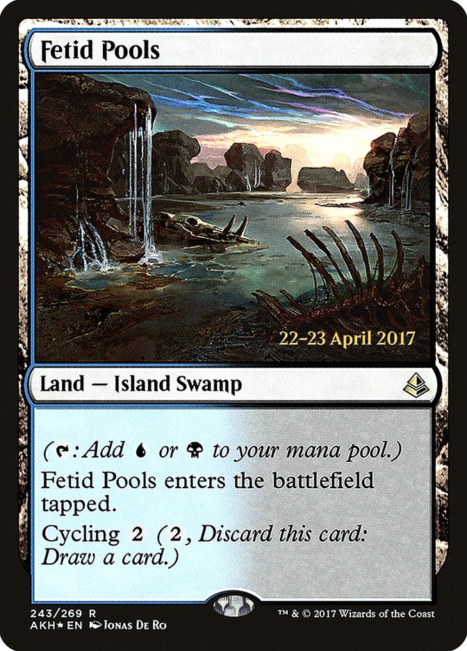 Fetid Pools [Amonkhet Prerelease Promos] | Shuffle n Cut Hobbies & Games