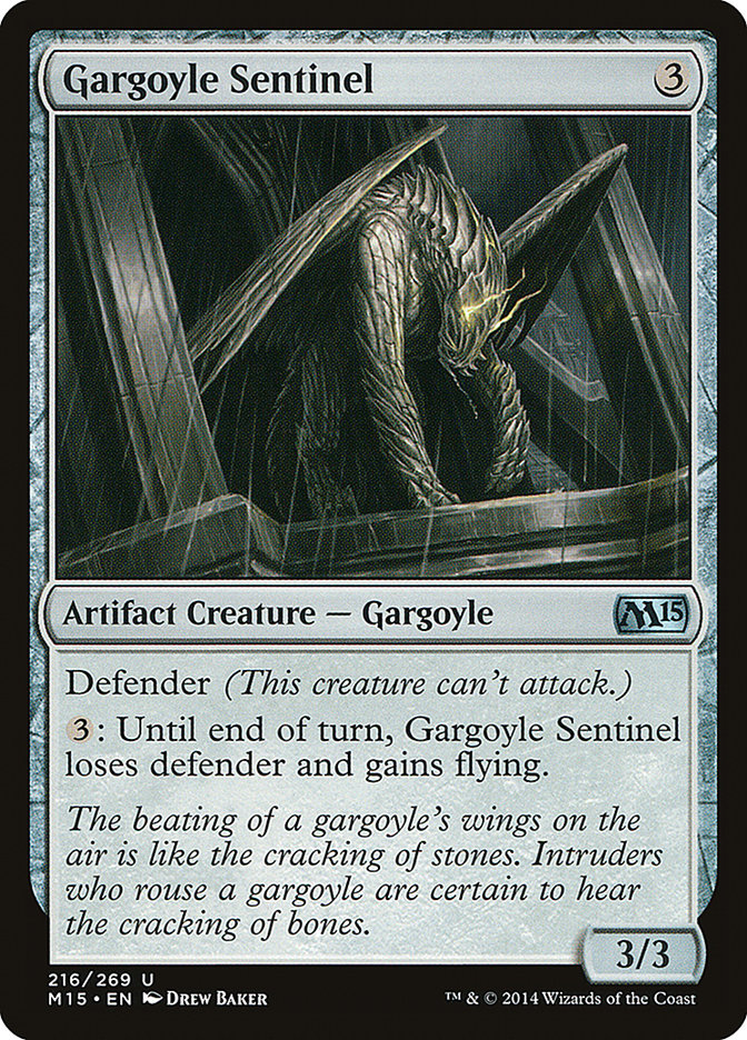 Gargoyle Sentinel [Magic 2015] | Shuffle n Cut Hobbies & Games
