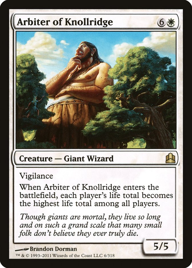 Arbiter of Knollridge [Commander 2011] | Shuffle n Cut Hobbies & Games