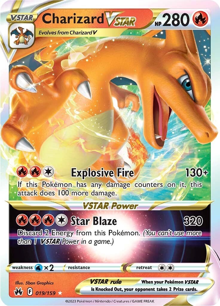 Charizard VSTAR (019/159) [Sword & Shield: Crown Zenith] | Shuffle n Cut Hobbies & Games