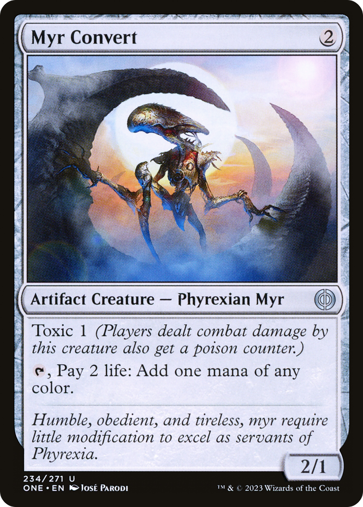 Myr Convert [Phyrexia: All Will Be One] | Shuffle n Cut Hobbies & Games