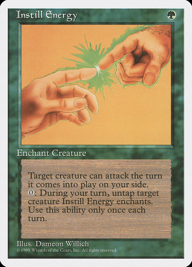 Instill Energy [Fourth Edition] | Shuffle n Cut Hobbies & Games
