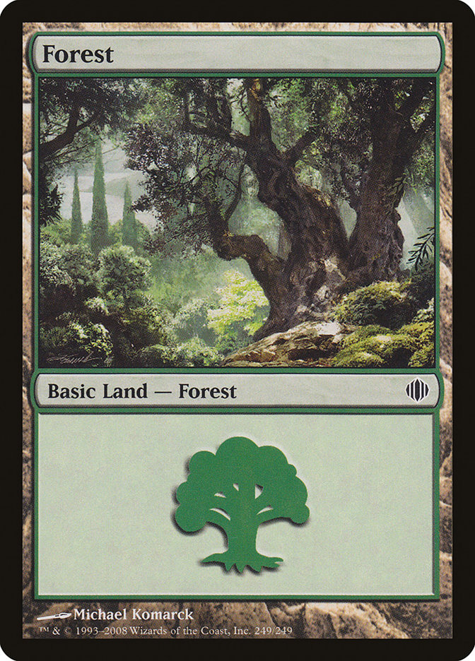 Forest (249) [Shards of Alara] | Shuffle n Cut Hobbies & Games