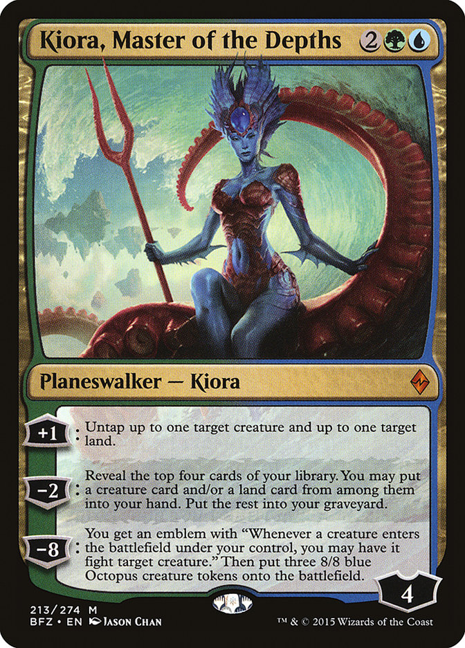 Kiora, Master of the Depths [Battle for Zendikar] | Shuffle n Cut Hobbies & Games