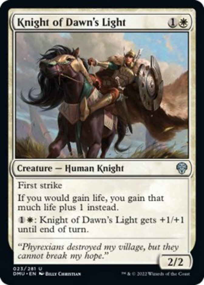 Knight of Dawn's Light [Dominaria United] | Shuffle n Cut Hobbies & Games