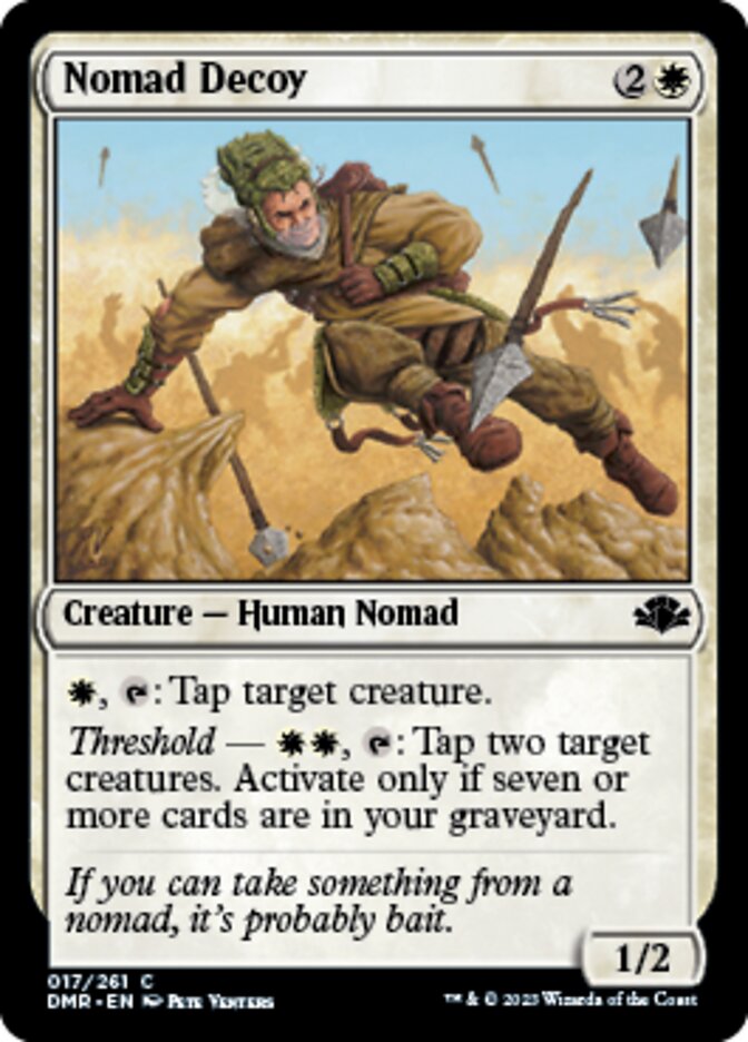 Nomad Decoy [Dominaria Remastered] | Shuffle n Cut Hobbies & Games