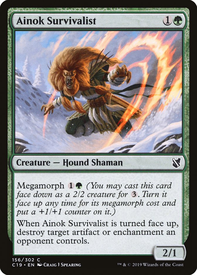 Ainok Survivalist [Commander 2019] | Shuffle n Cut Hobbies & Games