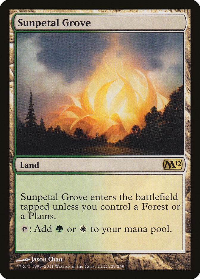 Sunpetal Grove [Magic 2012] | Shuffle n Cut Hobbies & Games