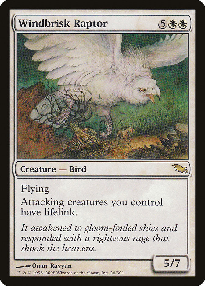 Windbrisk Raptor [Shadowmoor] | Shuffle n Cut Hobbies & Games